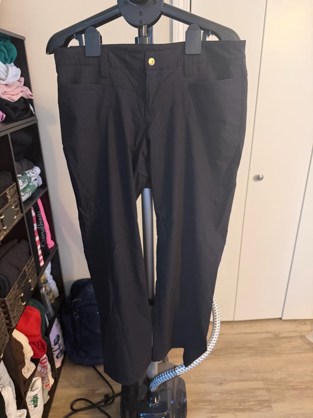 Athleta Black Women's Straight-Leg Trousers